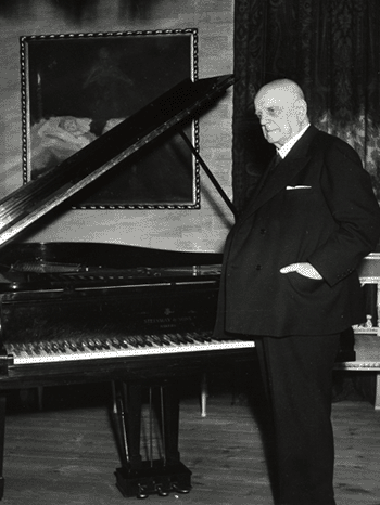 equivocado Sin blanco lechoso Jean Sibelius as a pianist